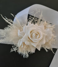 Load image into Gallery viewer, Everlasting flowers school formal / prom corsage - Milky white