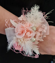 Load image into Gallery viewer, Everlasting flowers school formal / prom / wedding corsage - Blush pink