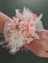 Load image into Gallery viewer, Everlasting flowers school formal / prom / wedding corsage - Blush pink