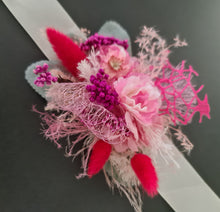 Load image into Gallery viewer, Everlasting flowers school formal / prom / wedding corsage - fuchsia