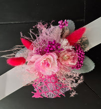 Load image into Gallery viewer, Everlasting flowers school formal / prom / wedding corsage - fuchsia