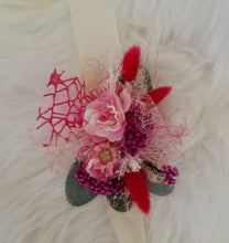 Load image into Gallery viewer, Everlasting flowers school formal / prom / wedding corsage - fuchsia