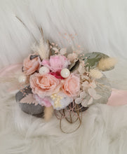 Load image into Gallery viewer, Everlasting flowers school formal / prom / wedding corsage - Pink & sage
