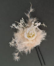 Load image into Gallery viewer, Boho flowers School prom set – corsage, buttonhole & hair pin