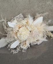 Load image into Gallery viewer, Boho flowers School prom set – corsage, buttonhole & hair pin