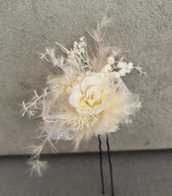 Load image into Gallery viewer, Boho flowers School prom set – corsage, buttonhole & hair pin