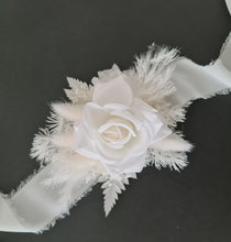Load image into Gallery viewer, Everlasting flowers White school formal corsage #1