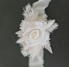 Load image into Gallery viewer, Everlasting flowers White school formal corsage #1