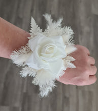 Load image into Gallery viewer, Everlasting flowers White school formal corsage #1