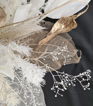 Load image into Gallery viewer, Designer perfume box Everlasting preserved flowers neutral & gold