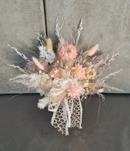 Load image into Gallery viewer, Double floral cake topper – Boho blush