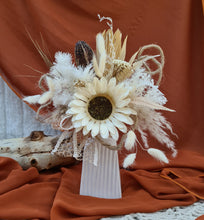 Load image into Gallery viewer, Everlasting flowers Sunflower cake topper - Neutral