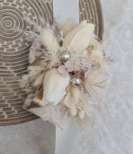 Load image into Gallery viewer, Everlasting flowers nude & champagne corsage w tulip - School formal / Wedding