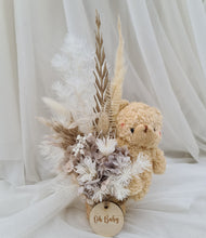 Load image into Gallery viewer, Gorgeous everlasting flowers boho OH BABY mini flowers with bear