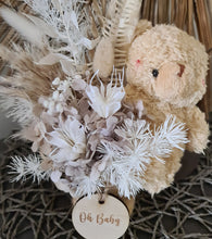Load image into Gallery viewer, Gorgeous everlasting flowers boho OH BABY mini flowers with bear