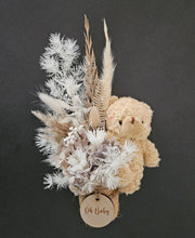 Load image into Gallery viewer, Gorgeous everlasting flowers boho OH BABY mini flowers with bear