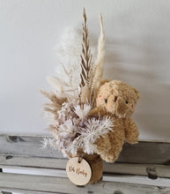 Load image into Gallery viewer, Gorgeous everlasting flowers boho OH BABY mini flowers with bear