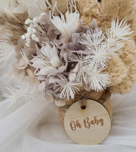 Load image into Gallery viewer, Gorgeous everlasting flowers boho OH BABY mini flowers with bear
