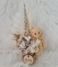 Load image into Gallery viewer, Gorgeous everlasting flowers boho OH BABY mini flowers with bear