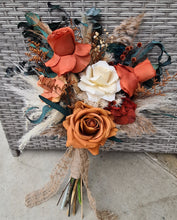 Load image into Gallery viewer, Everlasting flowers rustic style bridal bouquet
