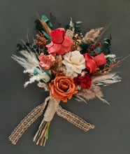 Load image into Gallery viewer, Everlasting flowers rustic style bridal bouquet