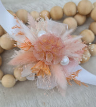 Load image into Gallery viewer, Fully preserved peach colour corsage - School formal / Wedding