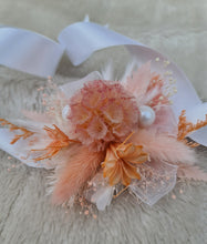 Load image into Gallery viewer, Fully preserved peach colour corsage - School formal / Wedding