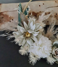 Load image into Gallery viewer, Everlasting flowers Wedding hoop green & neutral - flower girl / bridesmaid