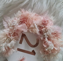 Load image into Gallery viewer, Everlasting flowers blush 21st birthday cake topper