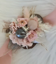 Load image into Gallery viewer, Preserved flowers dusty & blush pink corsage & buttonhole - School formal / wedding