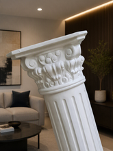 Load image into Gallery viewer, White Roman Plinth 0.9m – HIRE ONLY