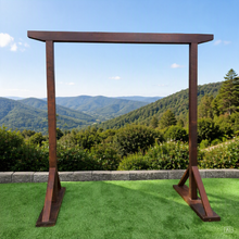 Load image into Gallery viewer, Wooden arch arbour