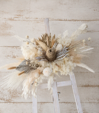 Load image into Gallery viewer, Boho Banksia Everlasting arbour / easel flowers - HIRE ONLY