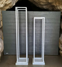 Load image into Gallery viewer, White Wooden Stands - HIRE ONLY