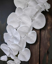 Load image into Gallery viewer, White hanging flowers LARGE - backdrop / arbour - HIRE ONLY