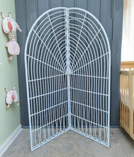 Load image into Gallery viewer, White bamboo backdrop - HIRE ONLY