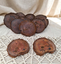 Load image into Gallery viewer, Rustic wood rounds (20cm) - HIRE ONLY