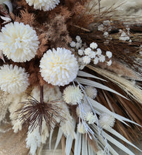Load image into Gallery viewer, Everlasting Boho arbour backdrop hanging flowers - HIRE ONLY