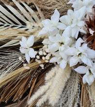 Load image into Gallery viewer, Everlasting Boho arbour backdrop hanging flowers - HIRE ONLY