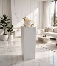 Load image into Gallery viewer, Plinth Acrylic white (25 x 25) - 90cm - HIRE ONLY