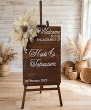 Load image into Gallery viewer, Wooden easel – 167m high - HIRE ONLY