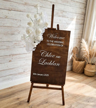 Load image into Gallery viewer, Wooden easel – 167m high - HIRE ONLY