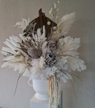 Load image into Gallery viewer, Boho dry & preserved flower urn - HIRE ONLY