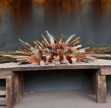 Load image into Gallery viewer, Rustic preserved Bride & Groom Table flowers - HIRE ONLY