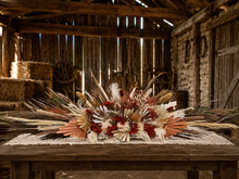 Load image into Gallery viewer, Rustic preserved Bride & Groom Table flowers - HIRE ONLY