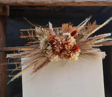 Load image into Gallery viewer, Rustic everlasting arbour / backdrop / easel hanging flowers SMALL - HIRE ONLY