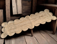 Load image into Gallery viewer, Boho Jute runner - HIRE ONLY
