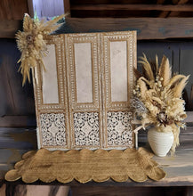 Load image into Gallery viewer, Boho Jute runner - HIRE ONLY
