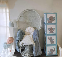 Load image into Gallery viewer, Baby Shower BABY Boxes - BLUE - HIRE ONLY