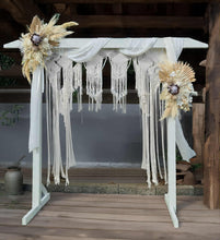 Load image into Gallery viewer, White Wooden Arbour / Arch (NO FLOWERS) – HIRE ONLY